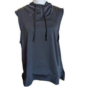 NWT Bally Total Fitness Dri-Wik Sleeveless Hoodie Medium